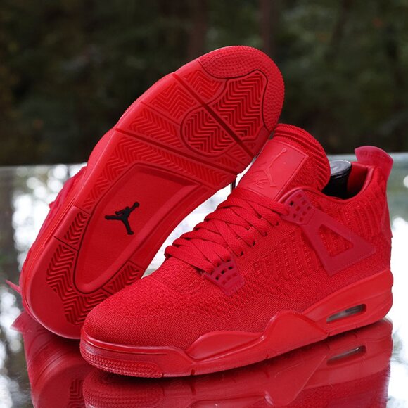 Air Jordan 4 Retro Flyknit University Red - Picture 6 of 15